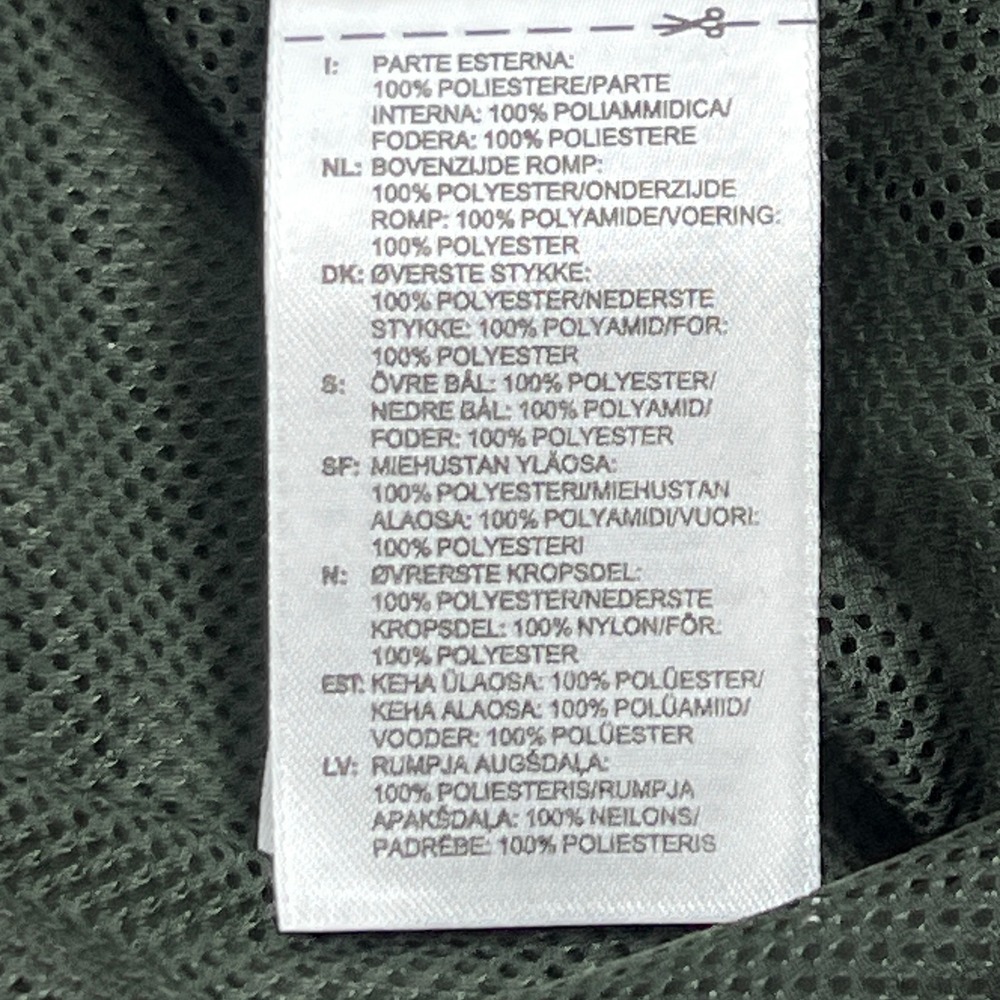 Adidas Originals Mens Camo Windbreaker Jacket Olive Green Full Zip Hooded Large - Picture 8 of 12